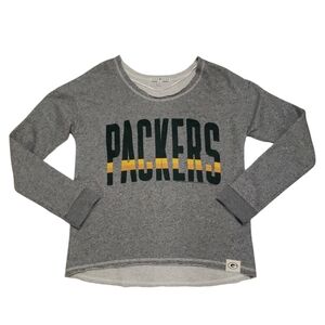 Junk Food Greenbay Packers Long Sleeve Top Size Small